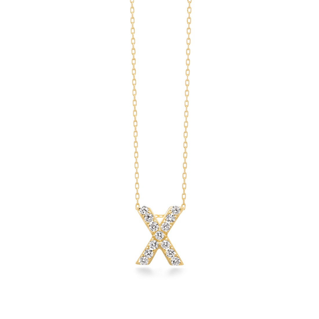 première étoile initial 项链 X