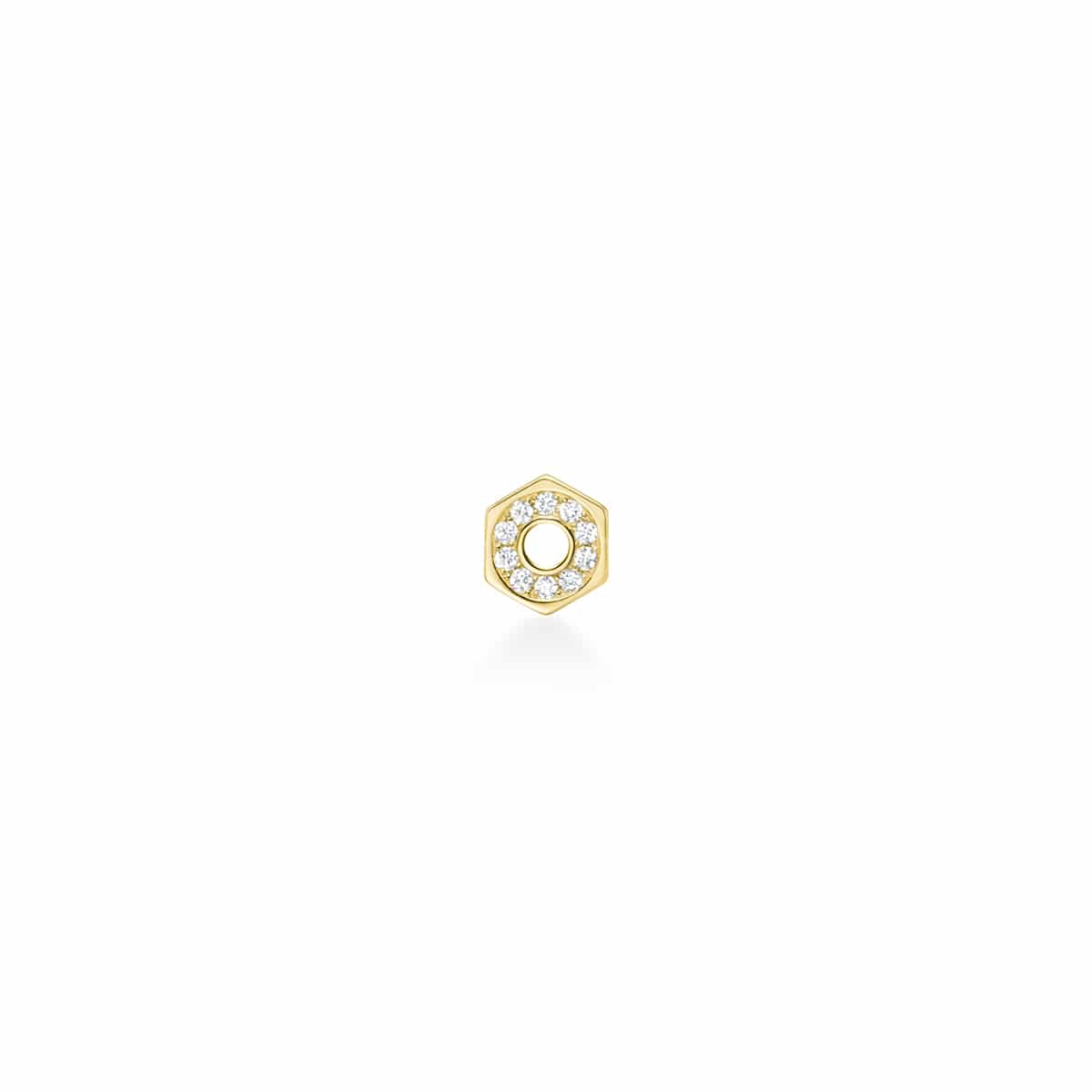 ruche diamond 耳环