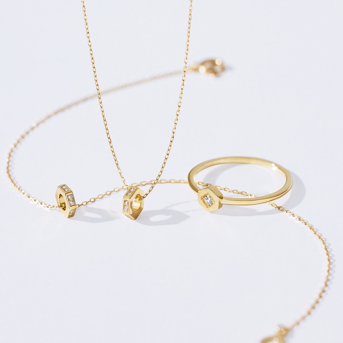 ruche rouler diamond 手链