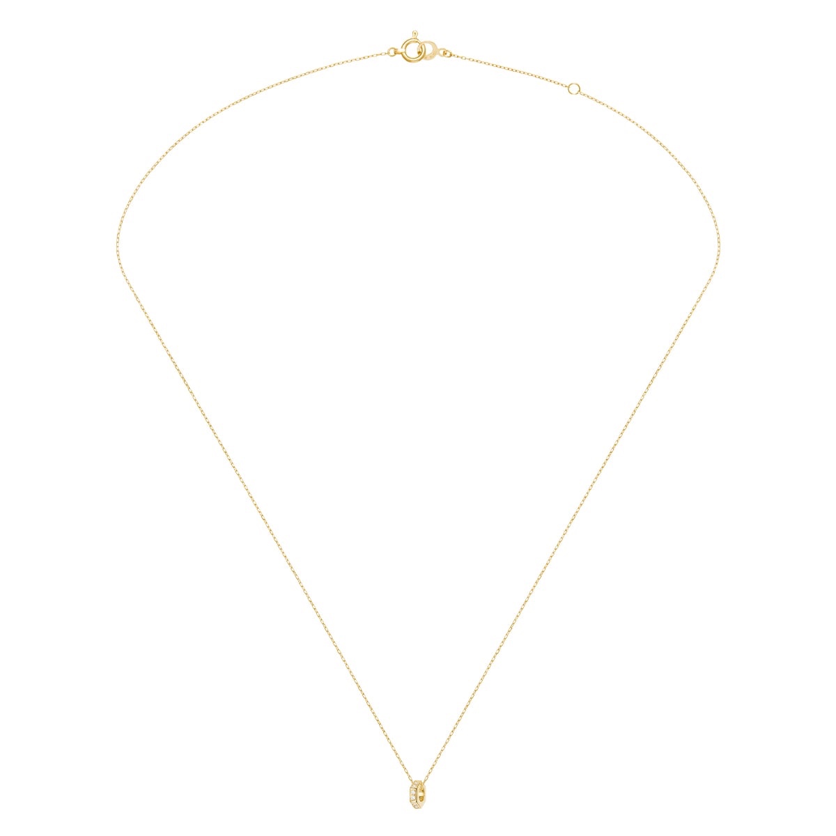 ruche rouler diamond 项链