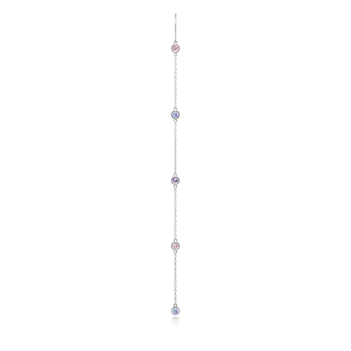 nudity cinq sapphire 耳链