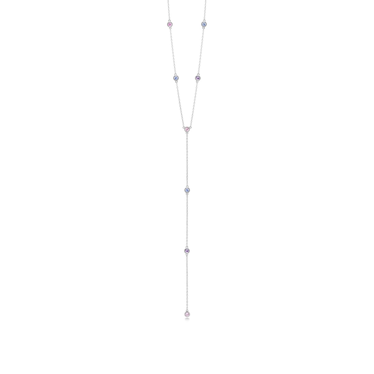 nudity la vallière sapphire 项链