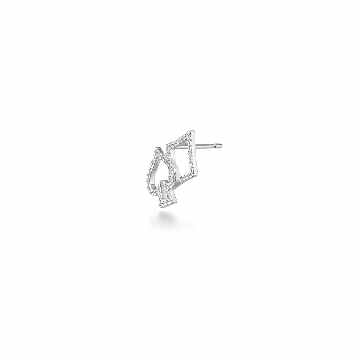 march diamond (spade & diamond) 耳环