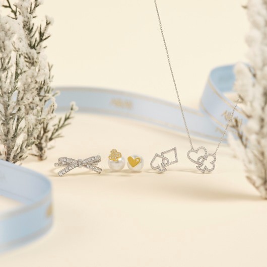 march diamond (spade & diamond) 耳环
