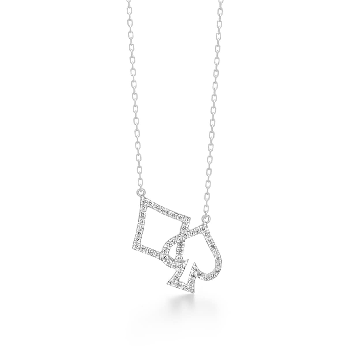 march diamond (spade & diamond) 项链