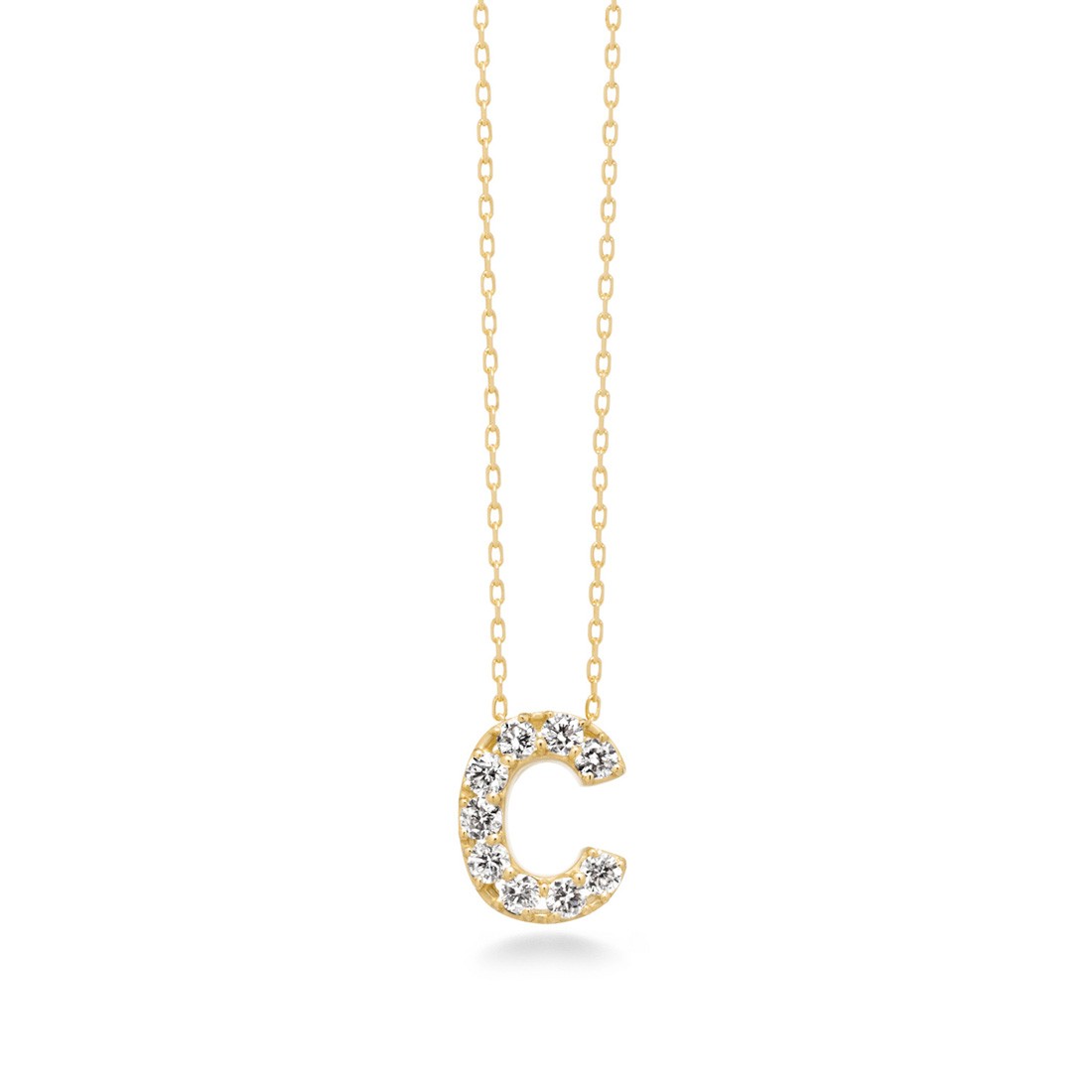 première étoile initial 项链 C