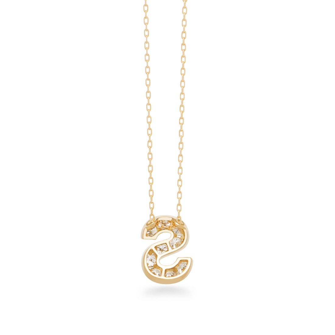 première étoile initial 项链 S