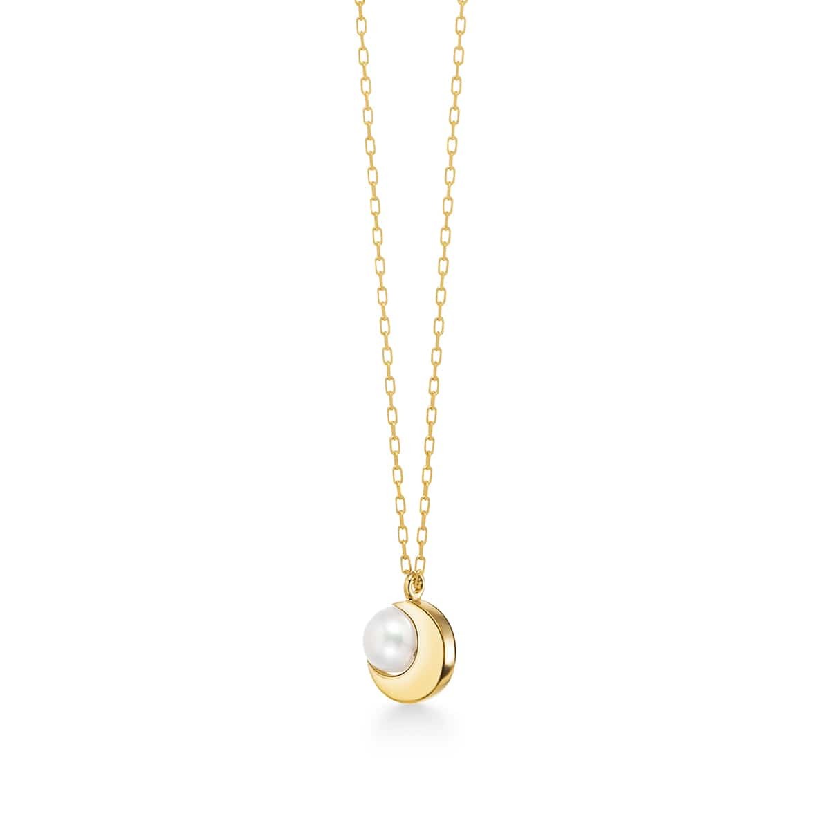 crescent pearl 项链
