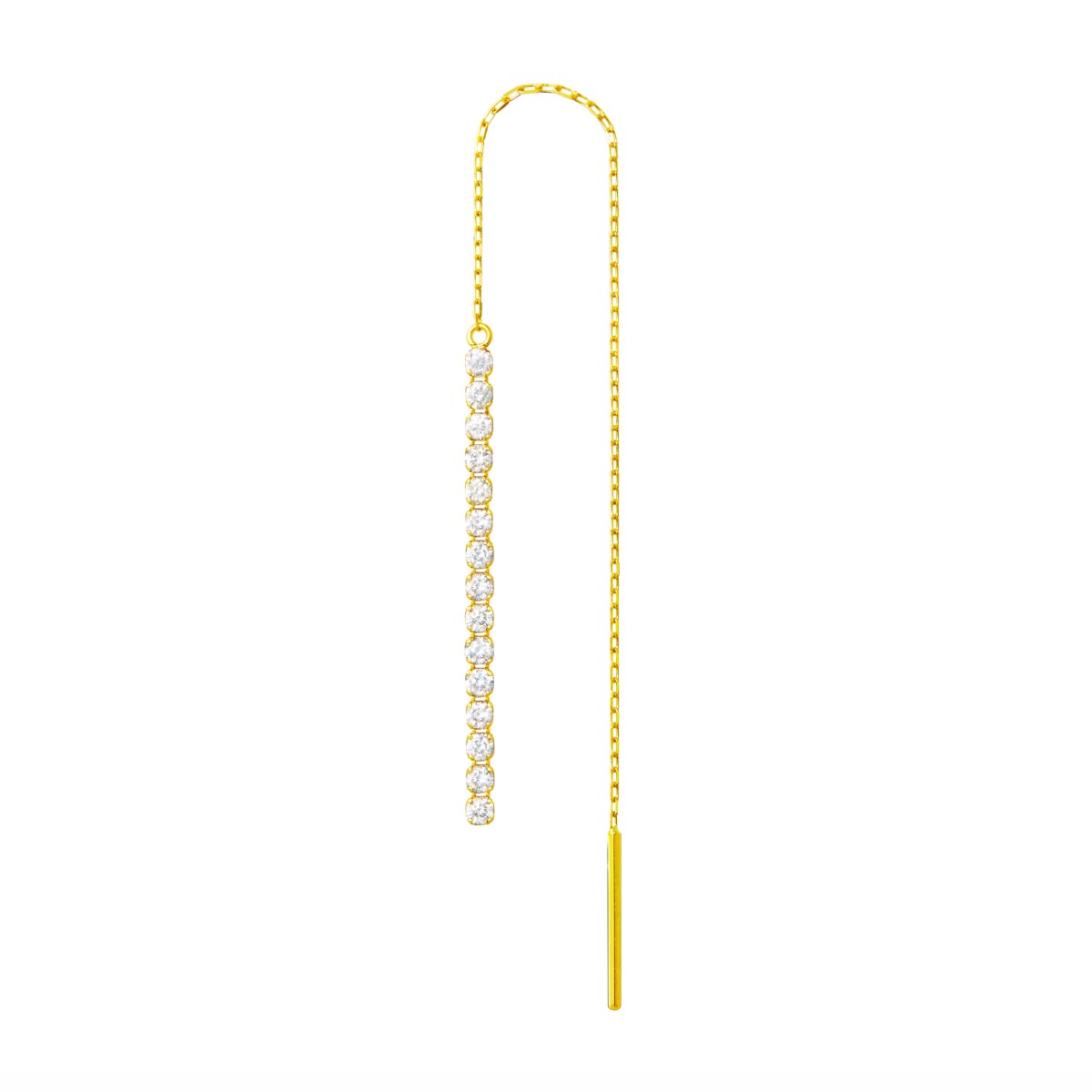 chandelier swing chain 耳环