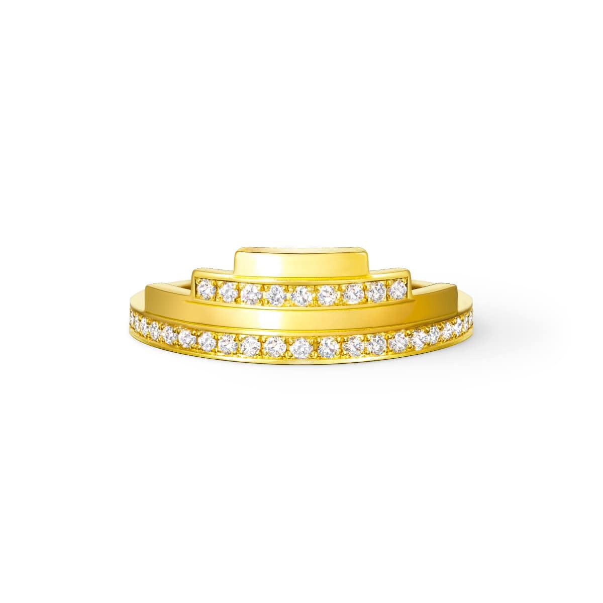 chandelier layered 戒指