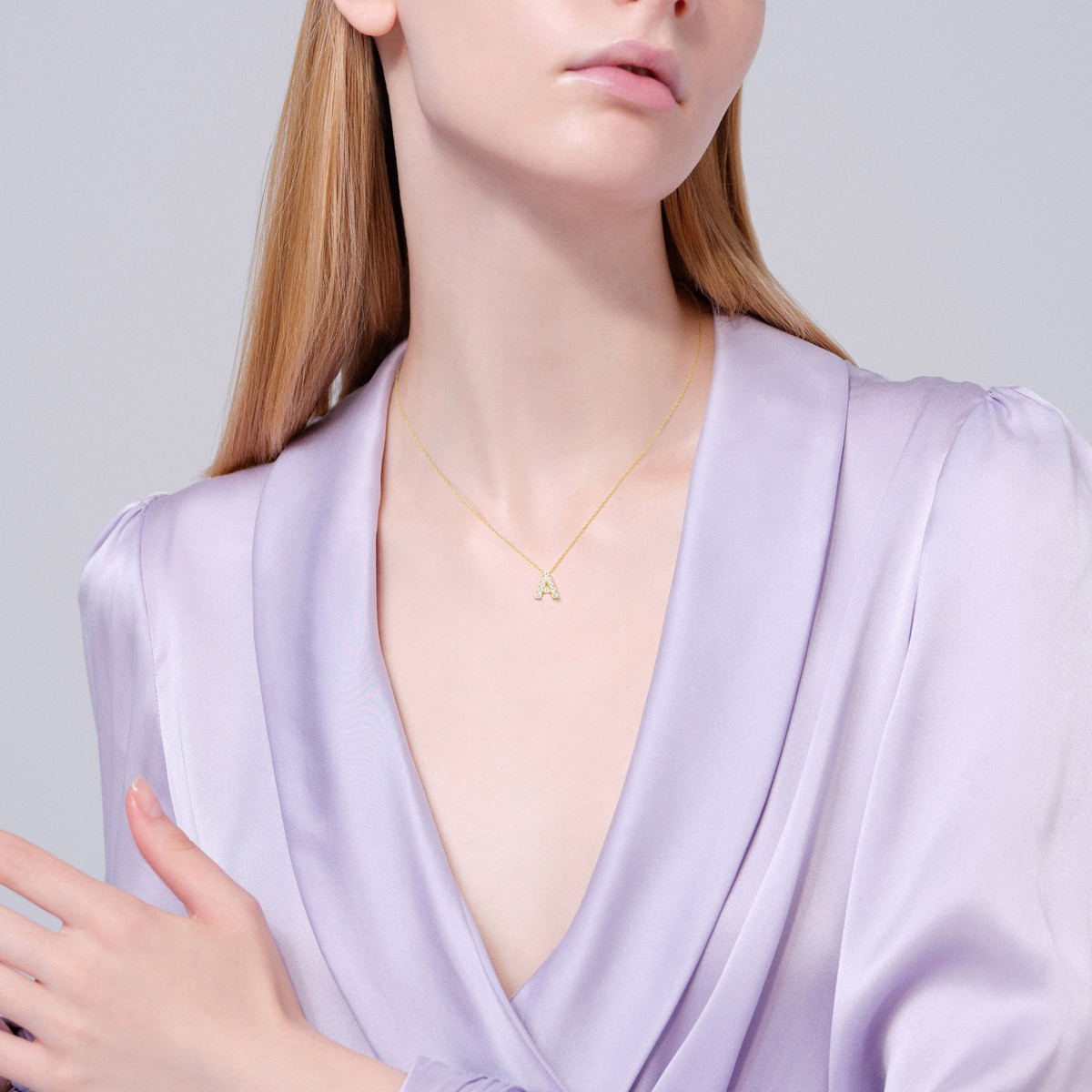 première étoile initial 项链 U