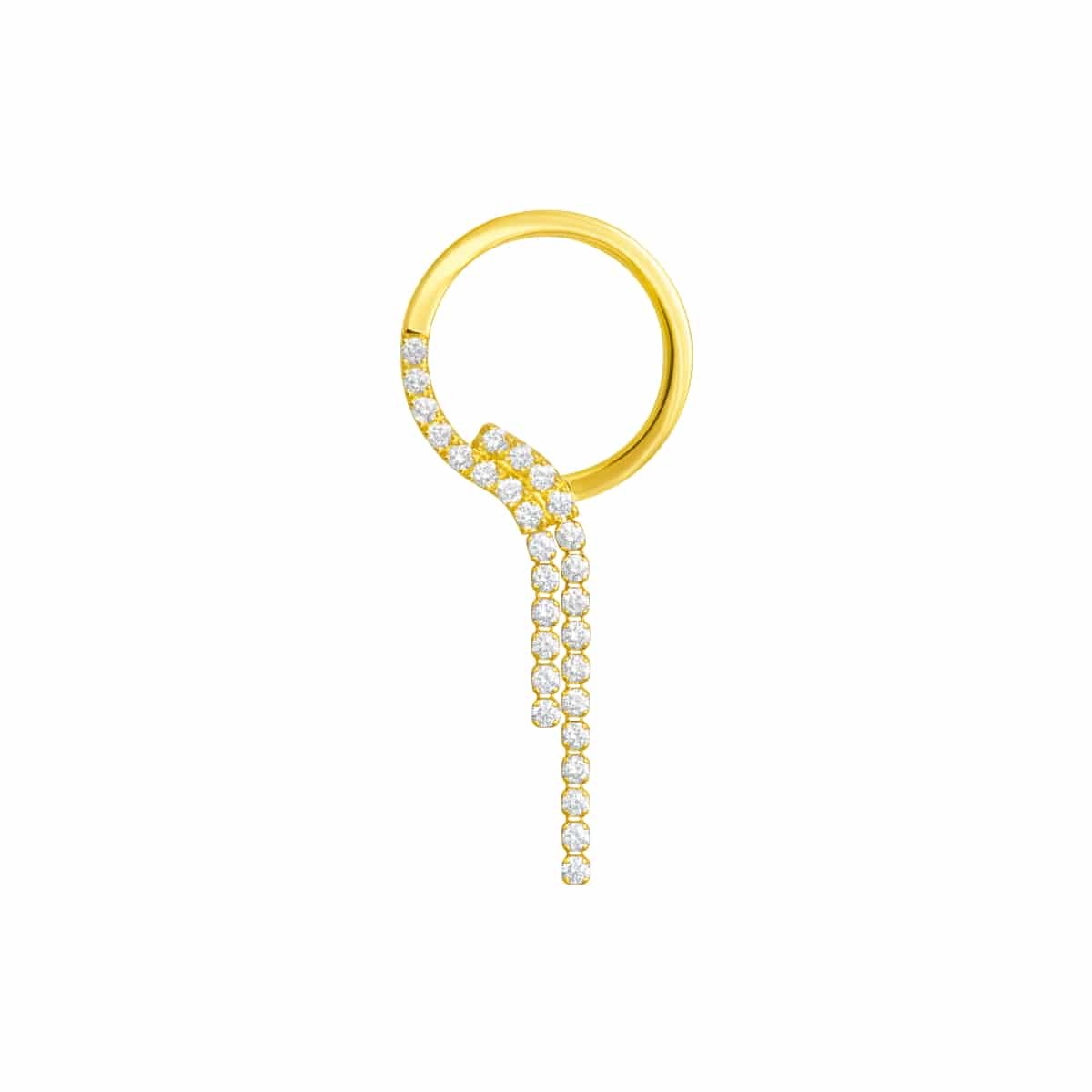 chandelier circle 耳环