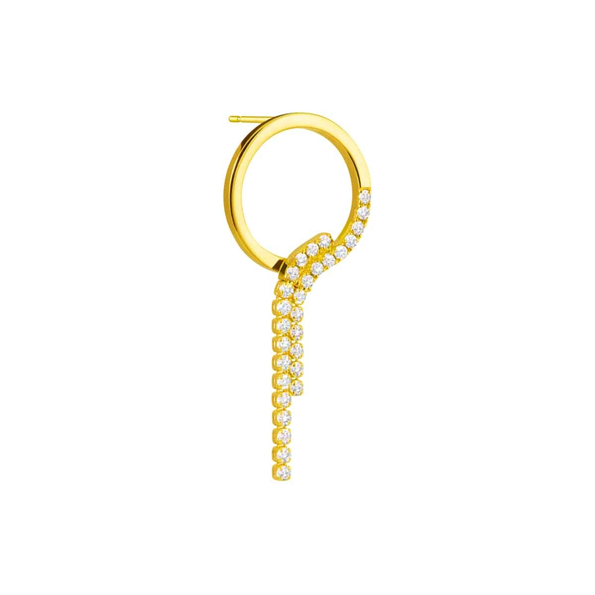 chandelier circle 耳环