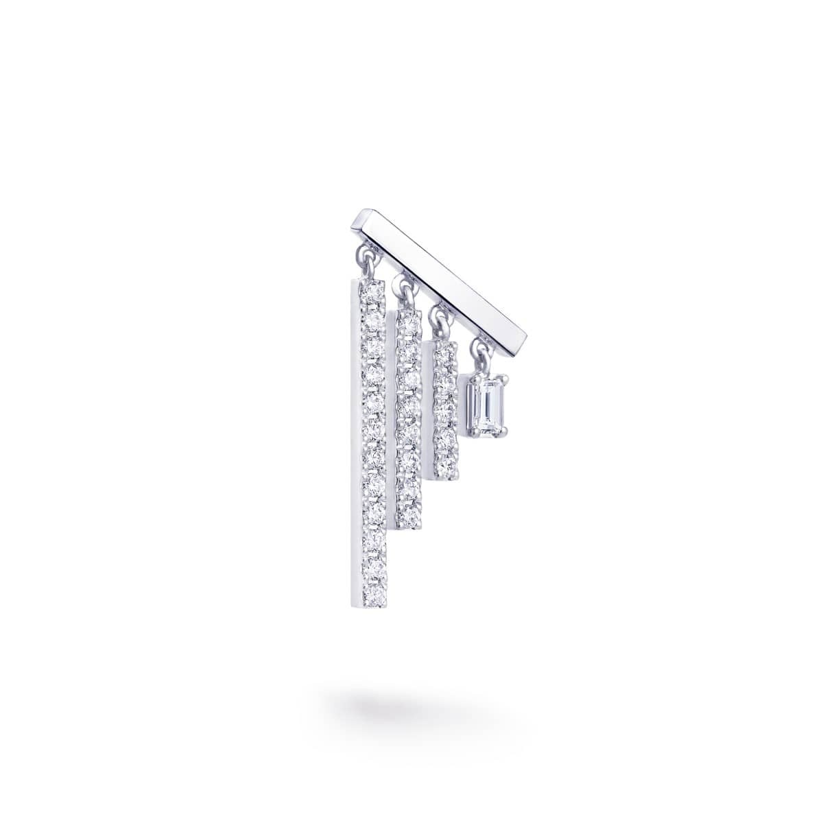 chandelier baguette 耳环