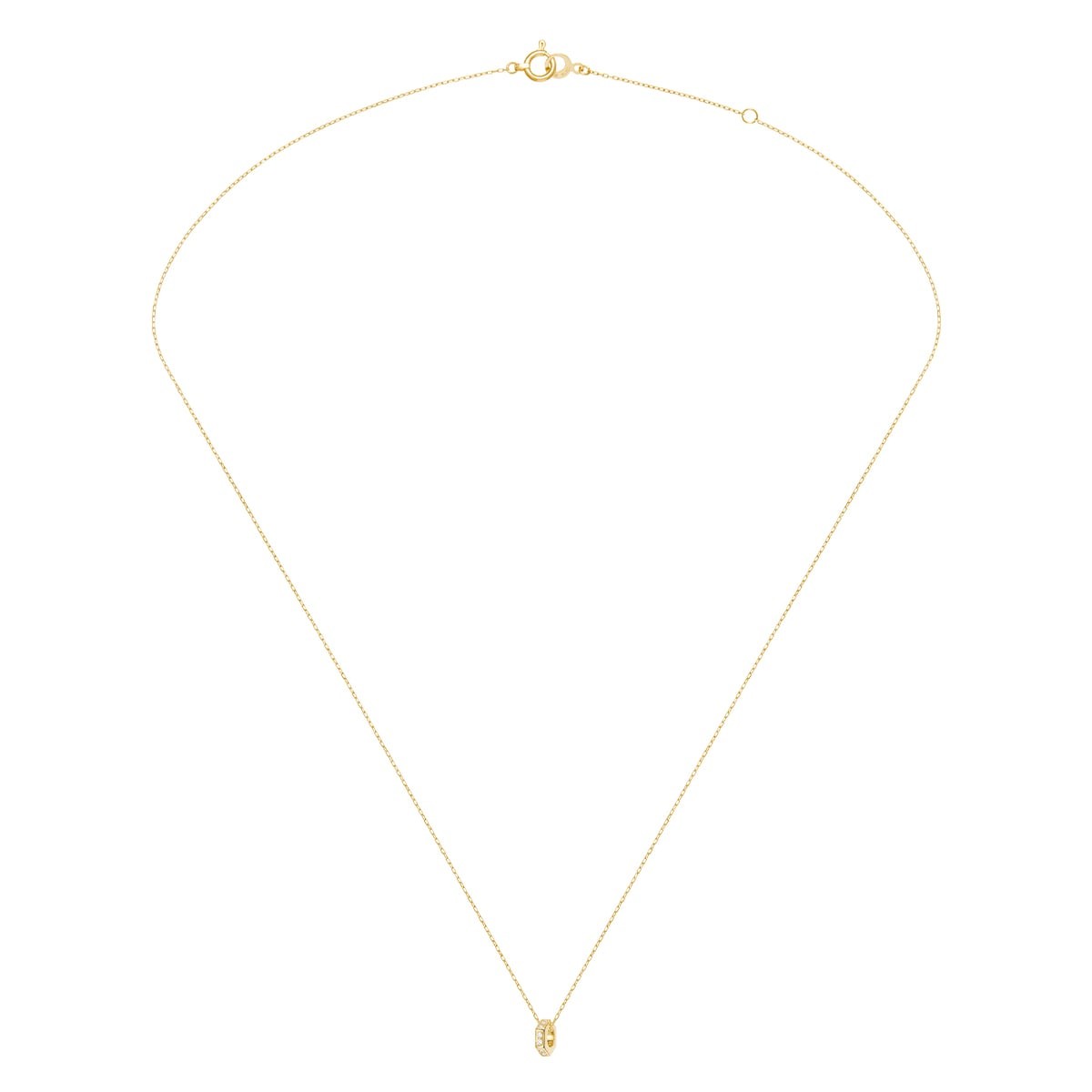 ruche rouler diamond 项链