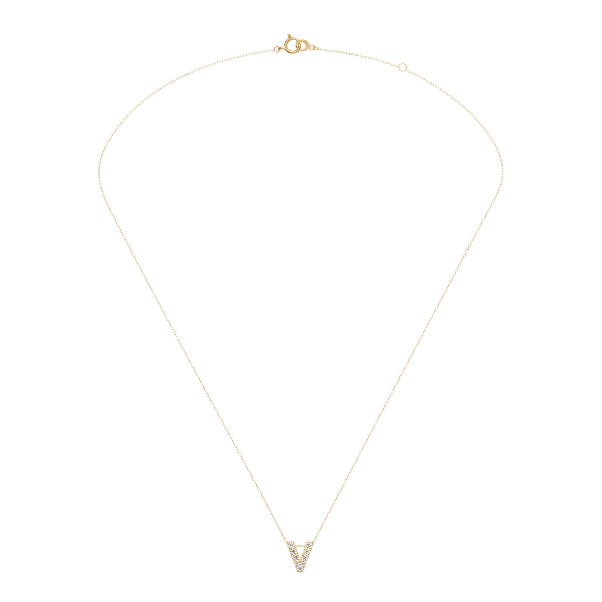 première étoile initial 项链 V