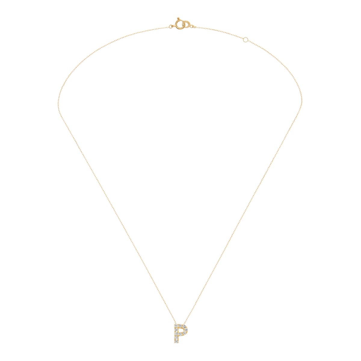 première étoile initial 项链 P