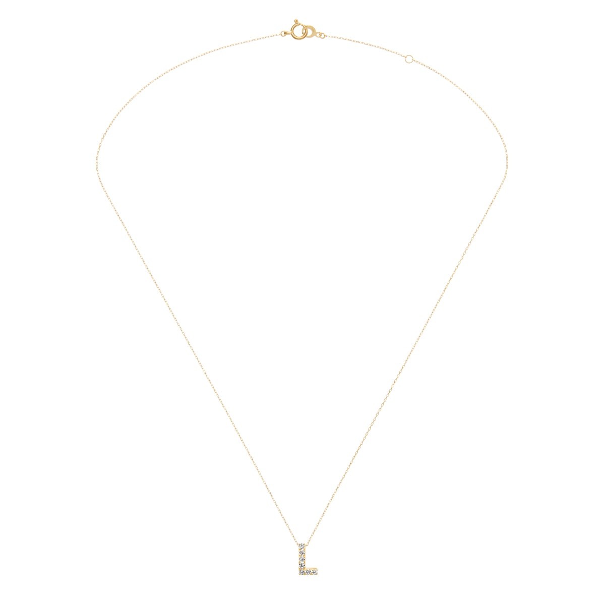 première étoile initial 项链 L