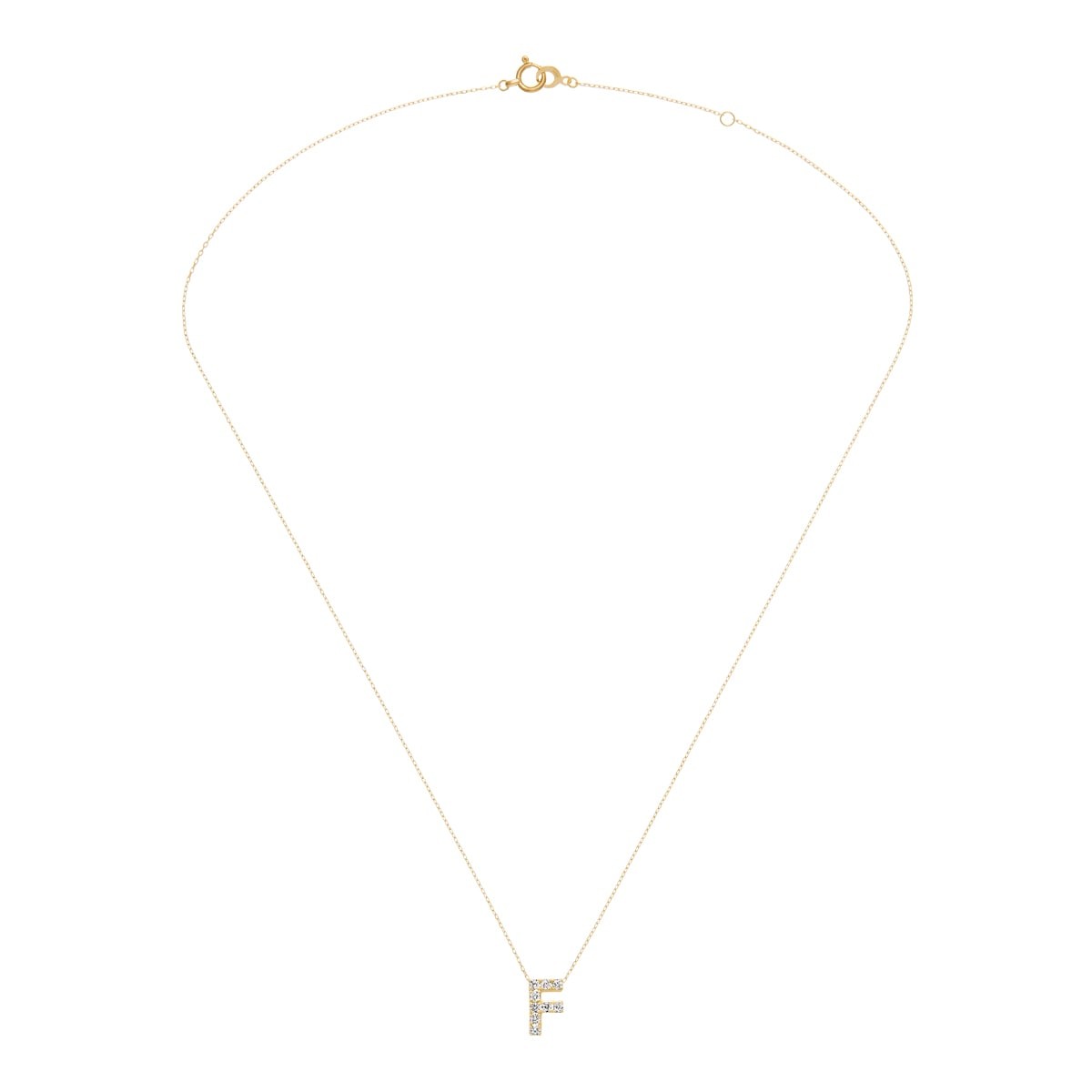 première étoile initial 项链 F