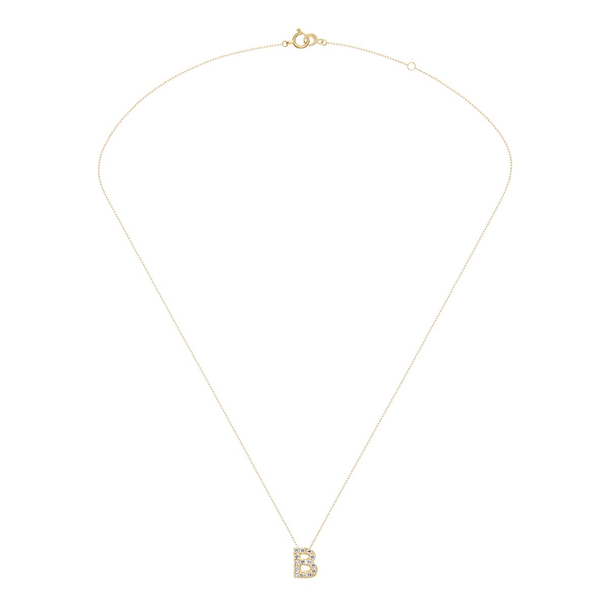 première étoile initial 项链 B