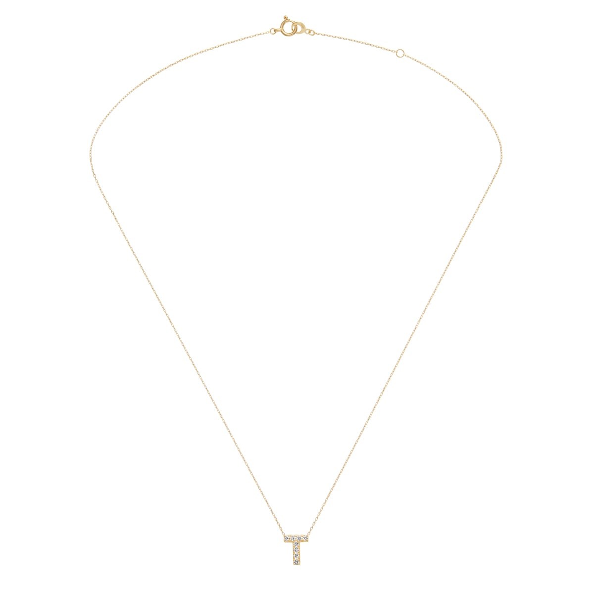 première étoile initial 项链 T