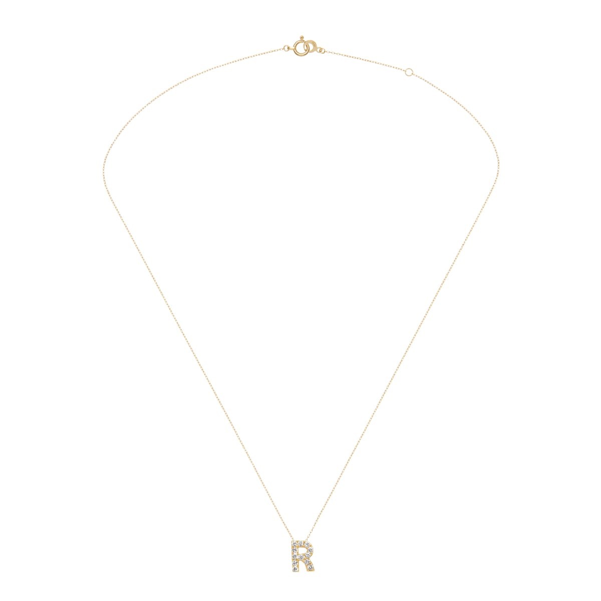 première étoile initial 项链 R