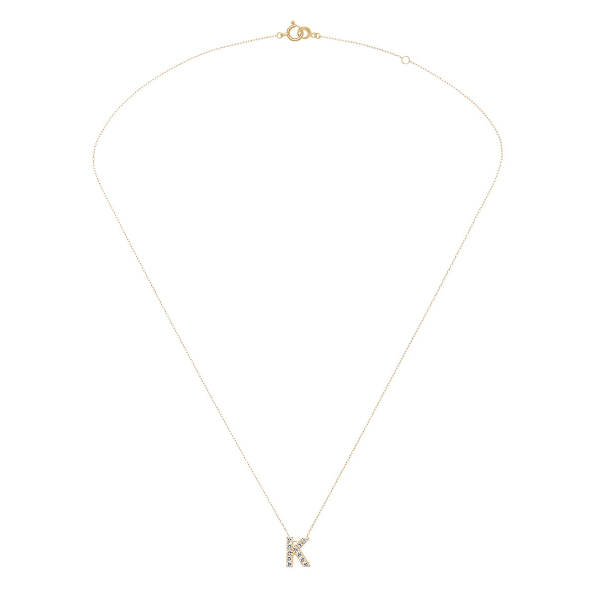 première étoile initial 项链 K