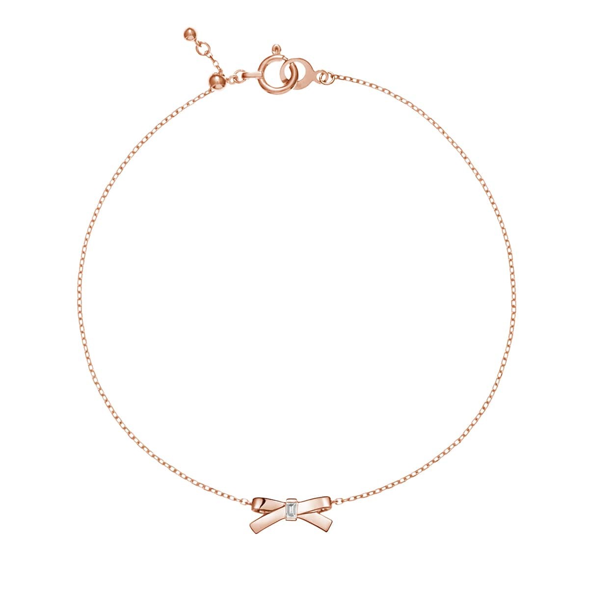 petit ruban rose 手链