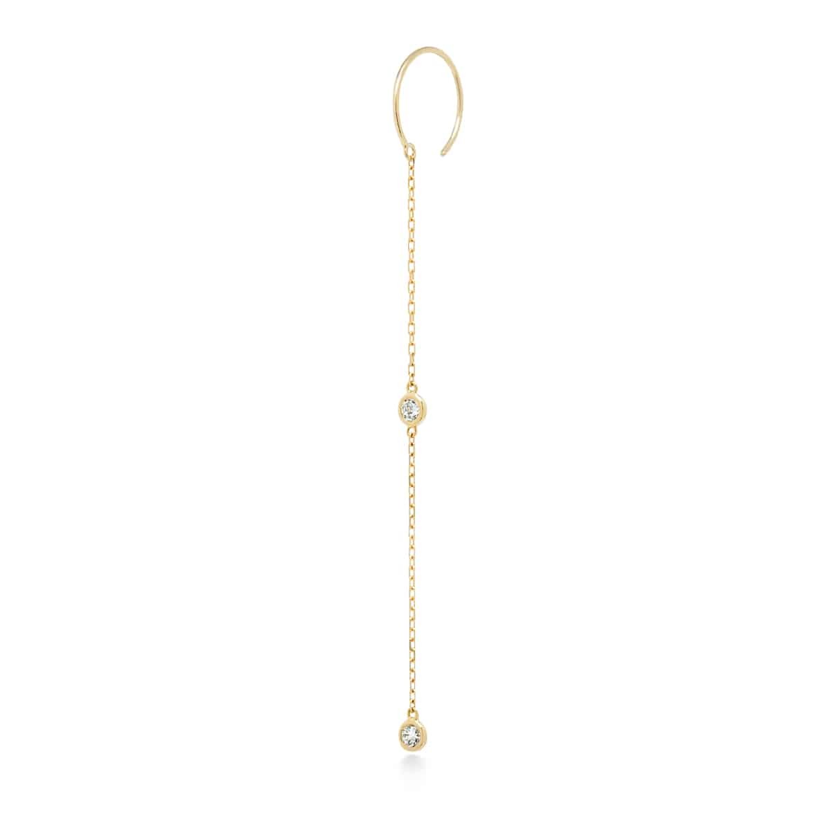 deux nudity diamonds 耳环