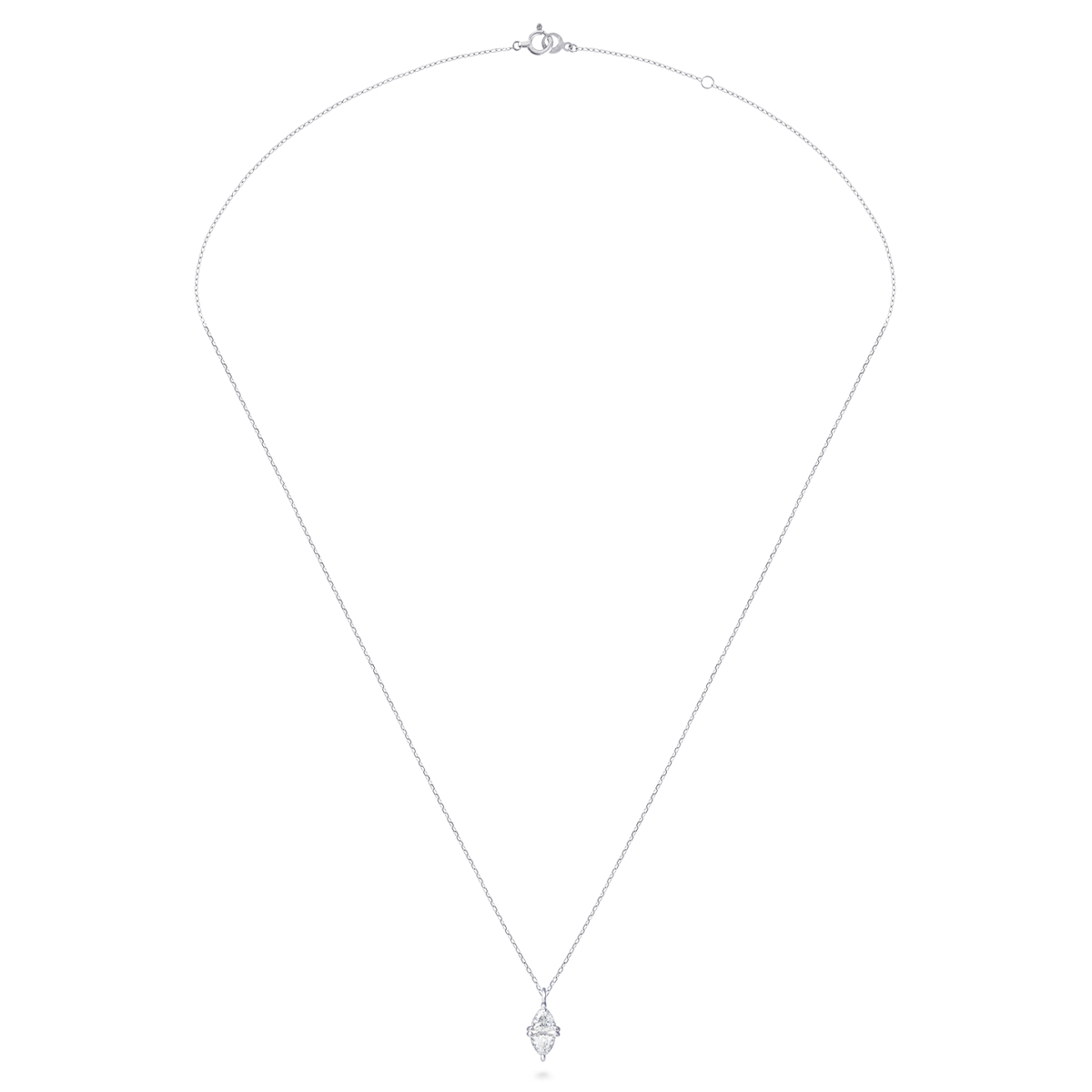 cerf-volant losange diamond 项链