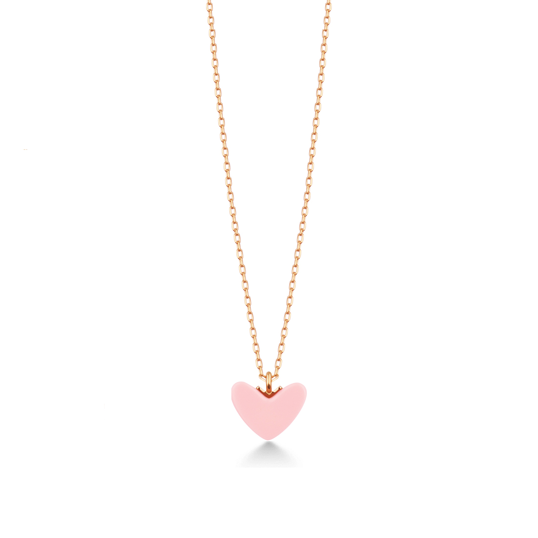 【中国线上限定】thiran heart (pink) 项链