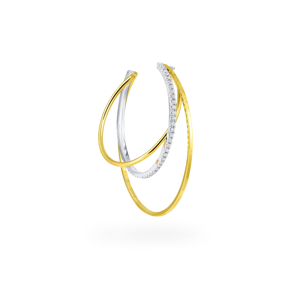 エレメンツフローティンググラン ピアス